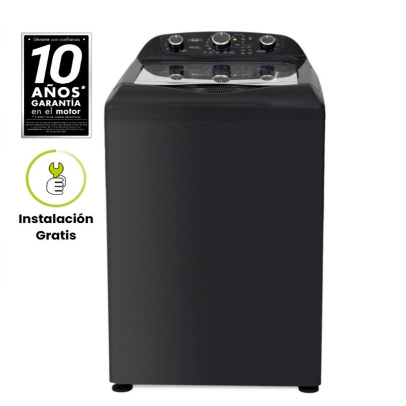 HACEB - Lavadora Haceb Carga Superior 13 kg AWÜA  LA13EVA16A-CC1HW