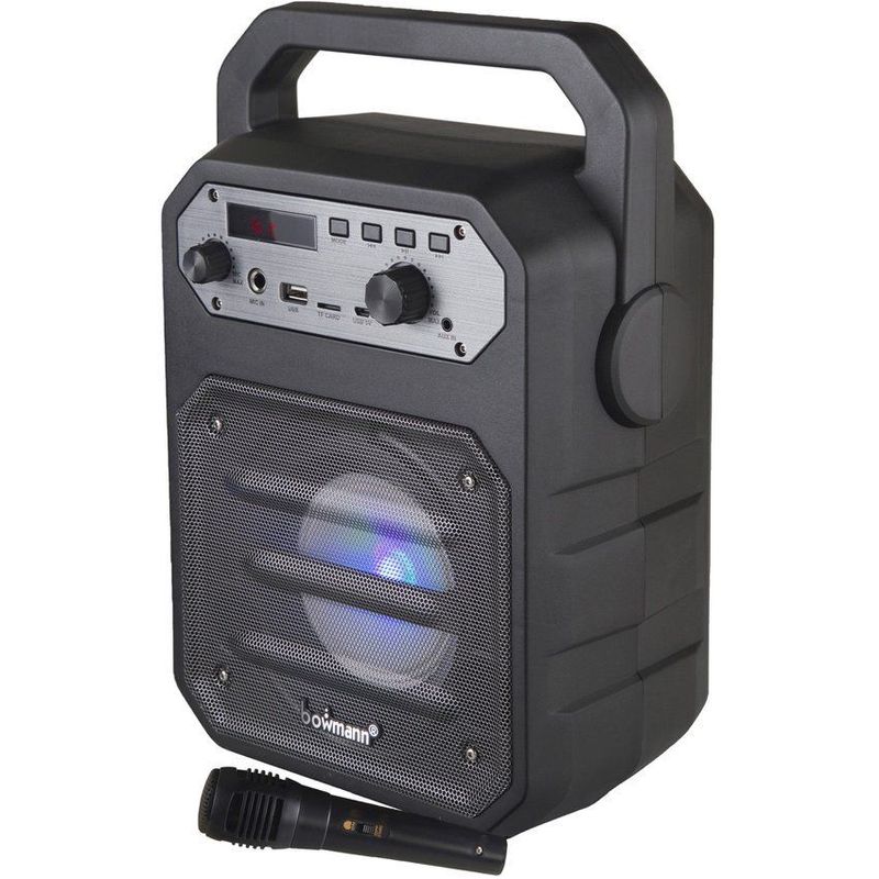 BOWMANN - Parlante portátil bluetooth bowmann bts-250k