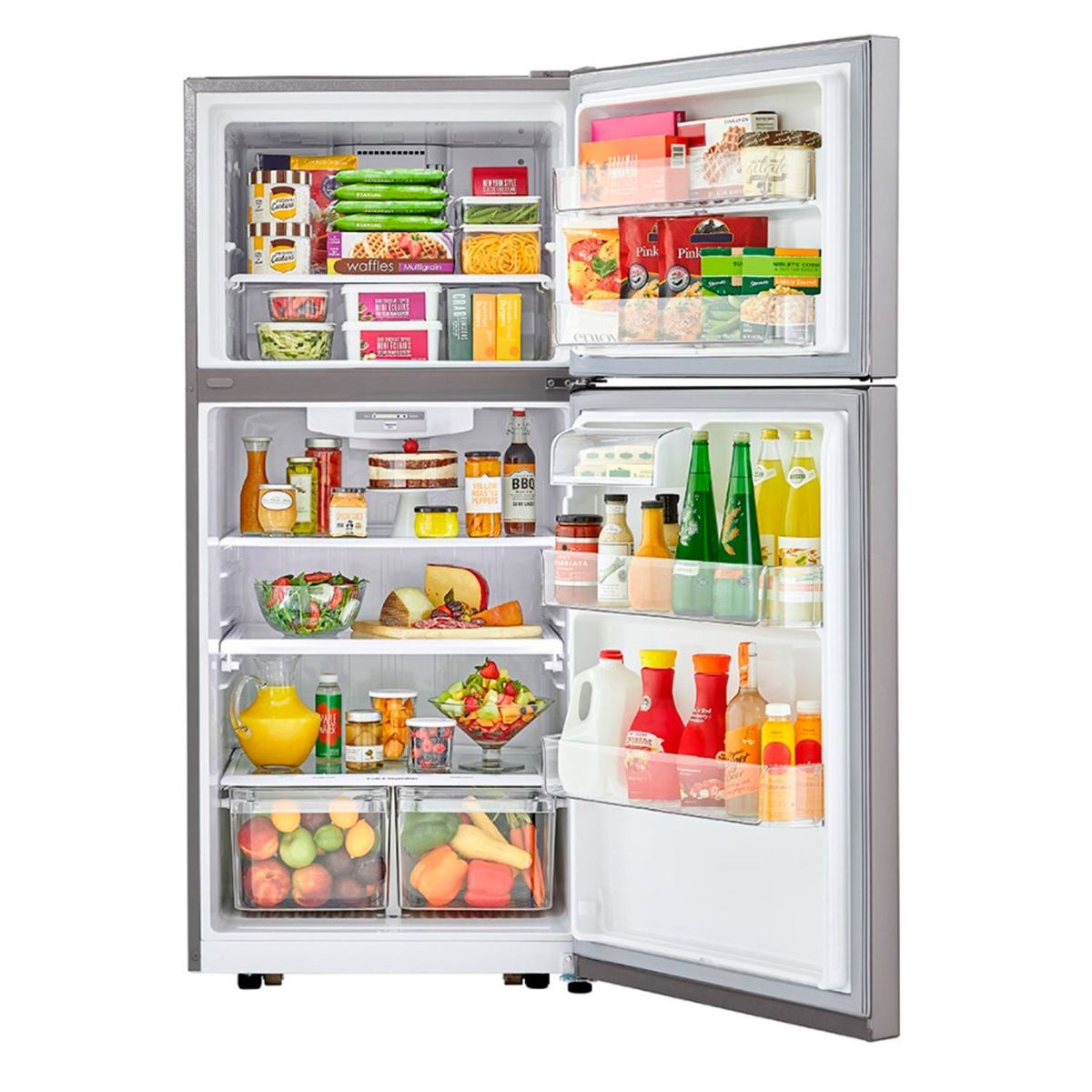 LG - Nevera LG Congelador Superior No Frost 553 lt Smart Inverter LT57BPSX