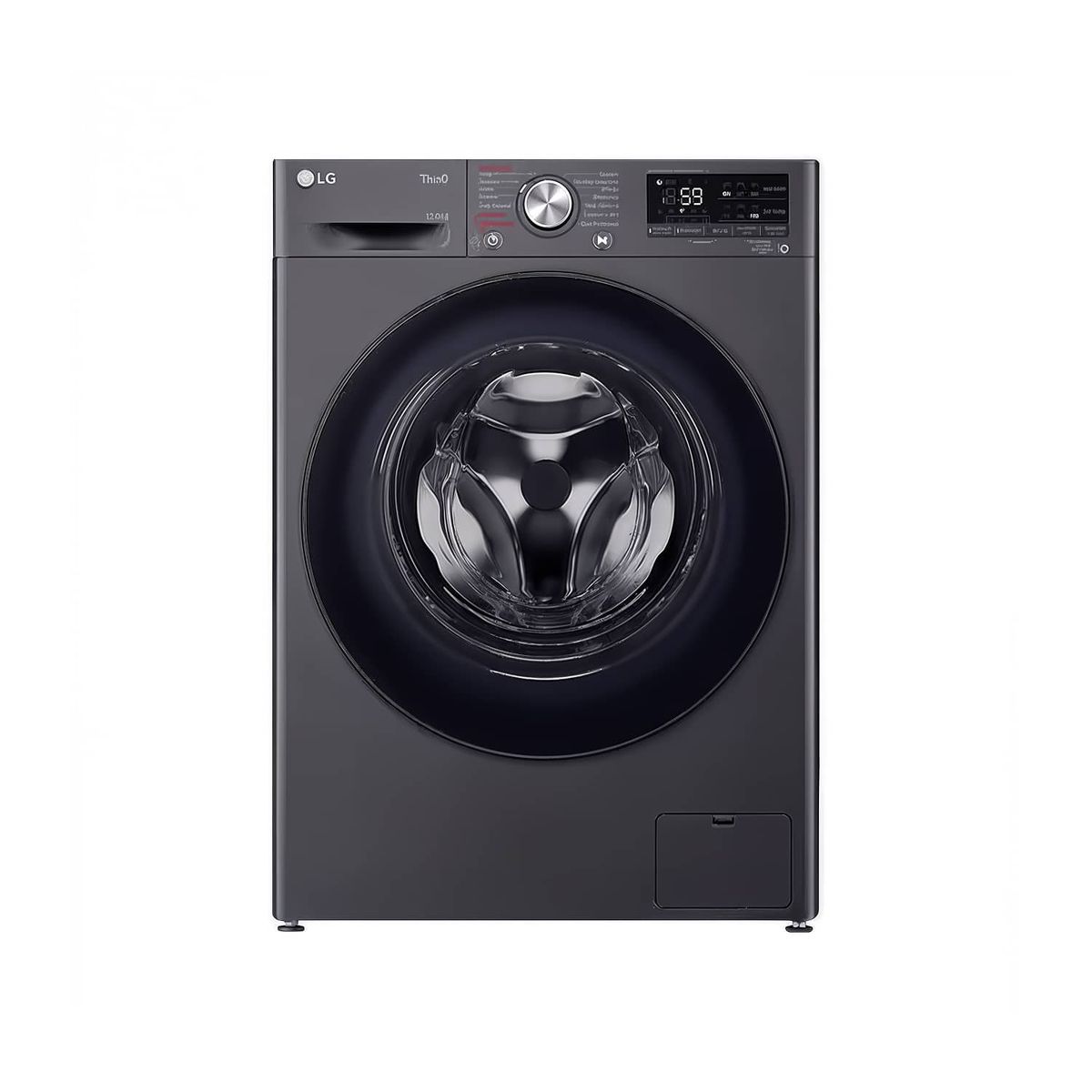 LG - Lavadora Secadora LG Eléctrica 14kg/30lbs WD14BVC2S6
