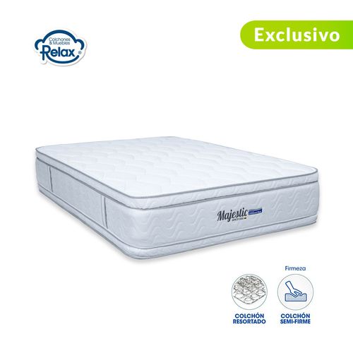 Ofertas Cyberlunes - Descuentos Cyberlunes Colchón doble Relax en Falabella