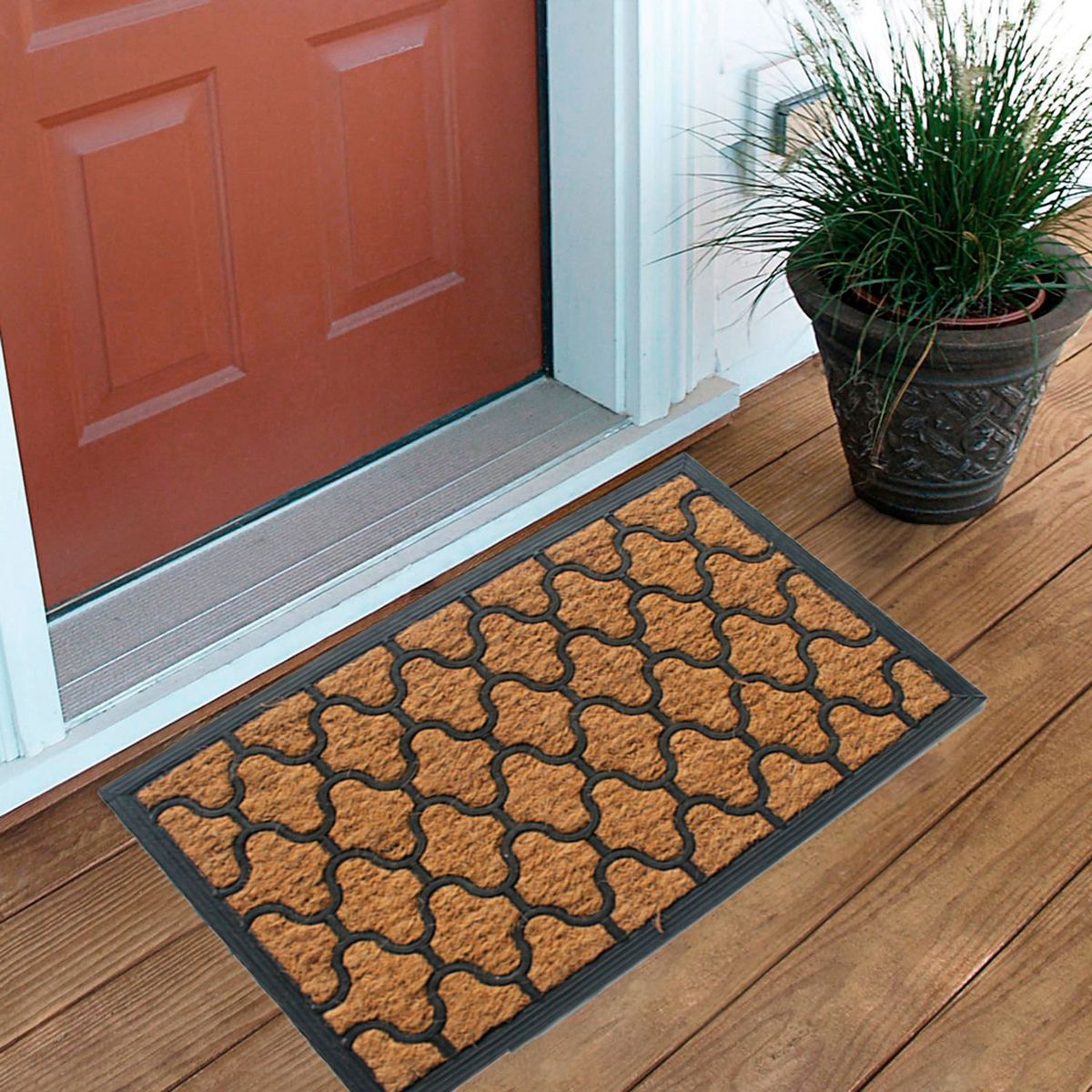 DIB - Tapete de Entrada DIB Fibra de Coco 40 x 60 cm Rectangular