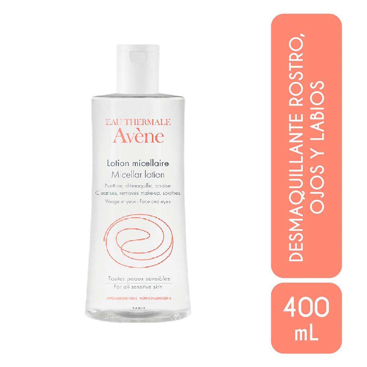 AVENE - Agua Micelar Avene para Todo tipo de piel 400 ml
