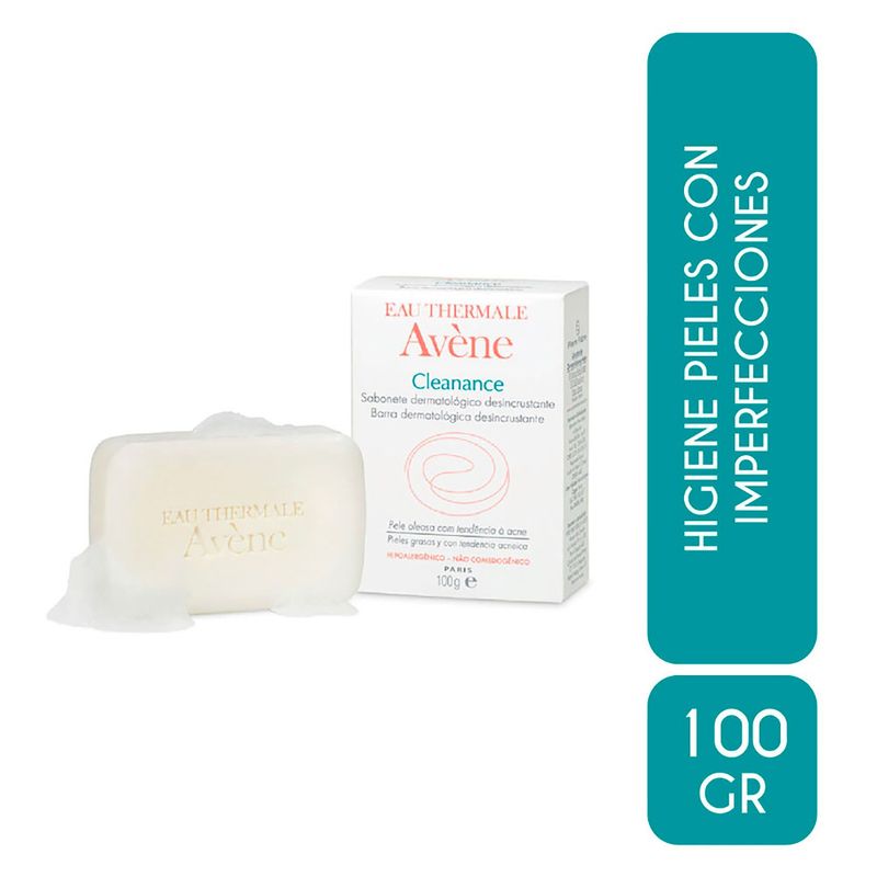AVENE - Jabón en Barra Anti-Imperfecciones Cleanance Avene 100 gR