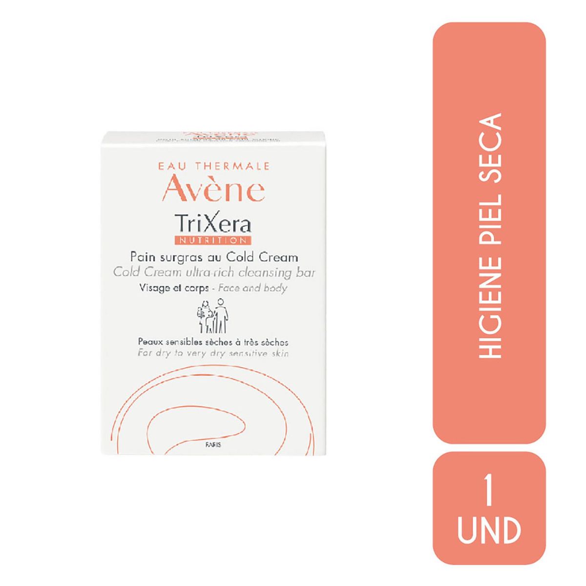 AVENE - Jabón en Barra Dermolimpiadora Trixera Avene 100 gr