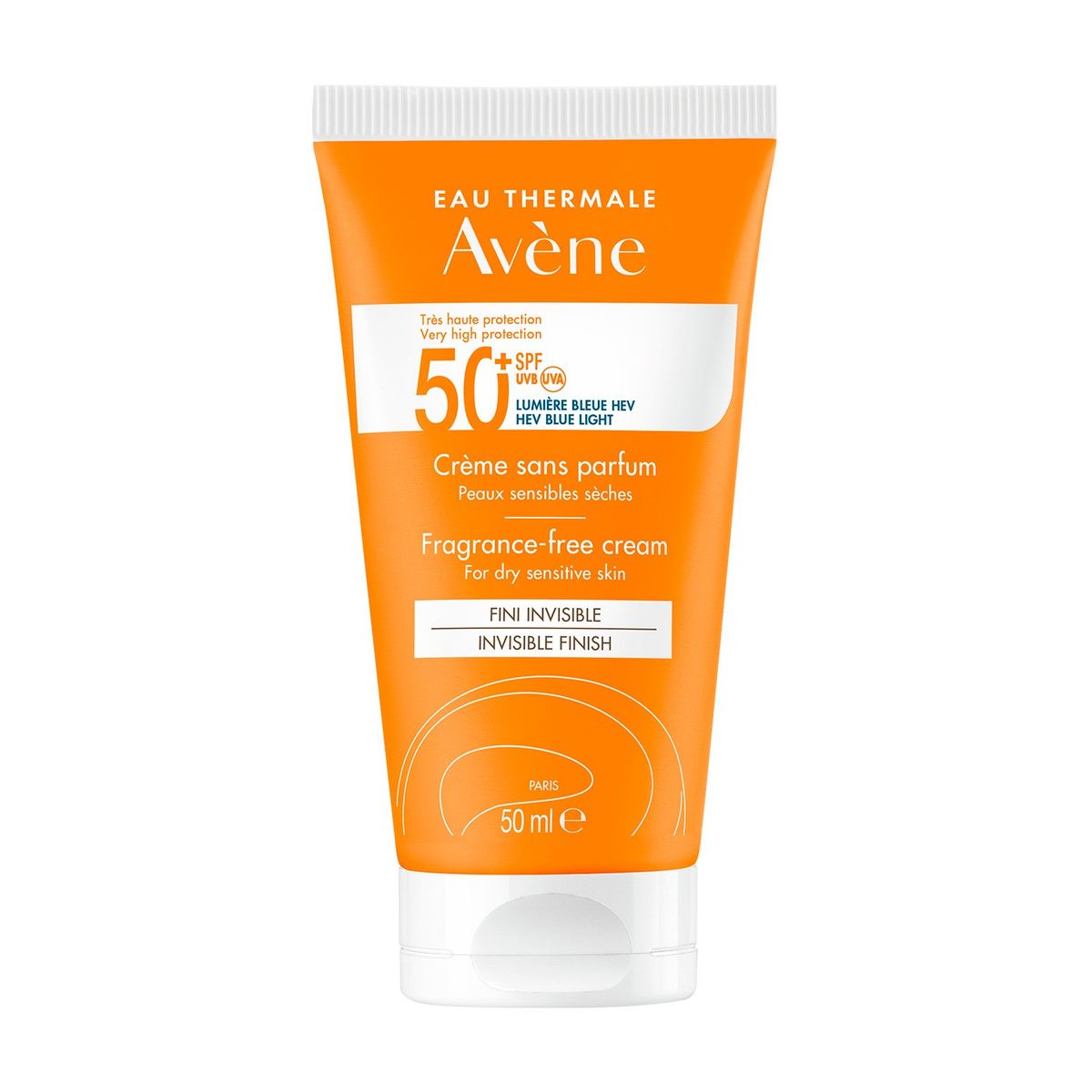 AVENE - Protector Solar Crema Spf 50+ Avene 50 mL