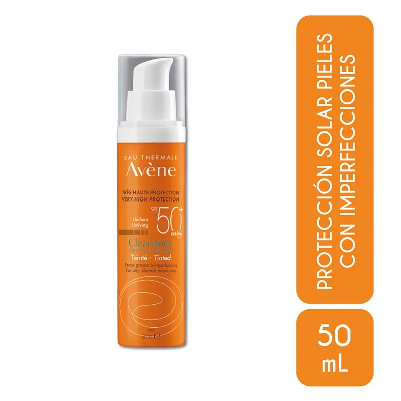 AVENE - Protector Solar Cleanance con Color Spf 50+ Avene 50 mL