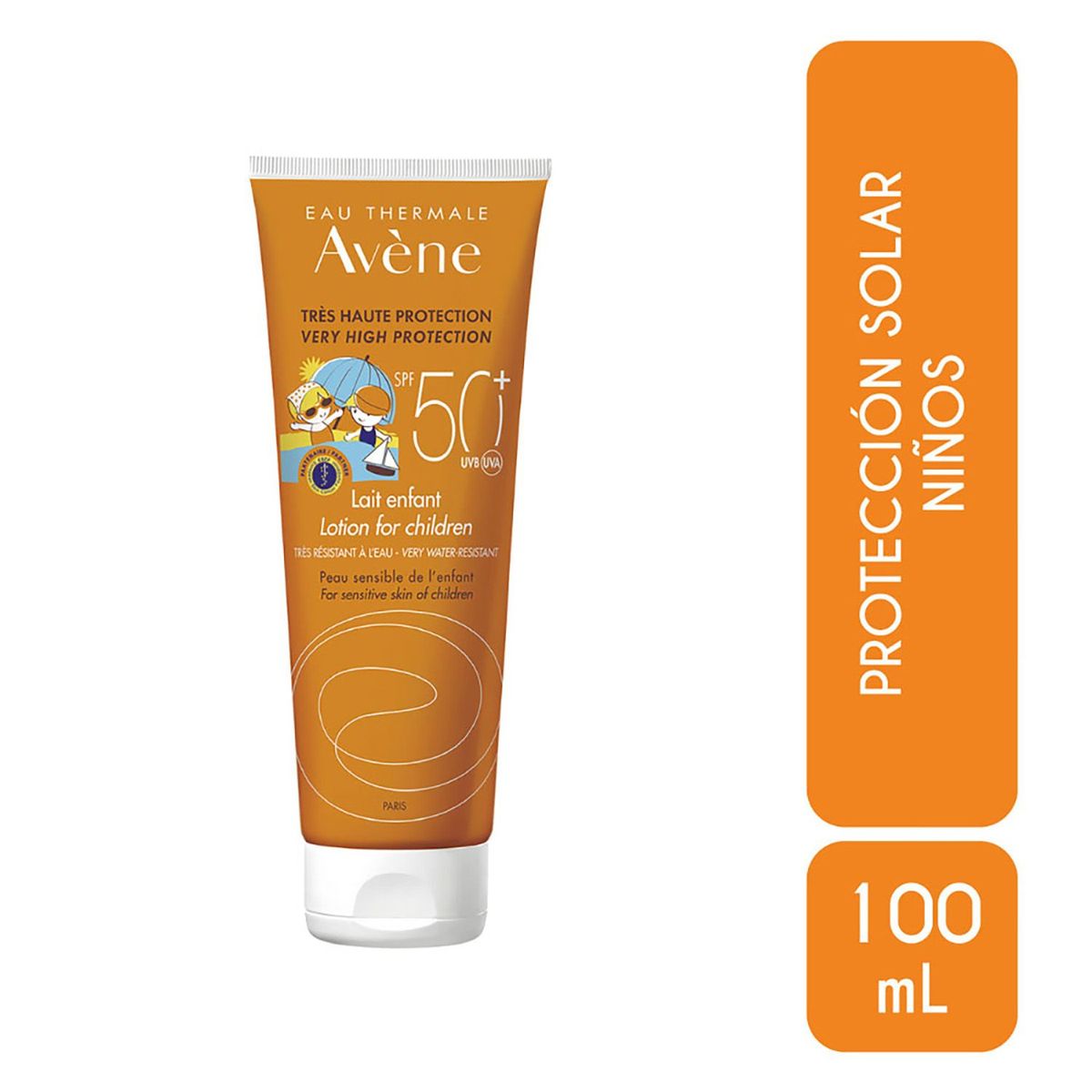 AVENE - Protector Solar Leche Niños Spf 50+ Avene 100 mL