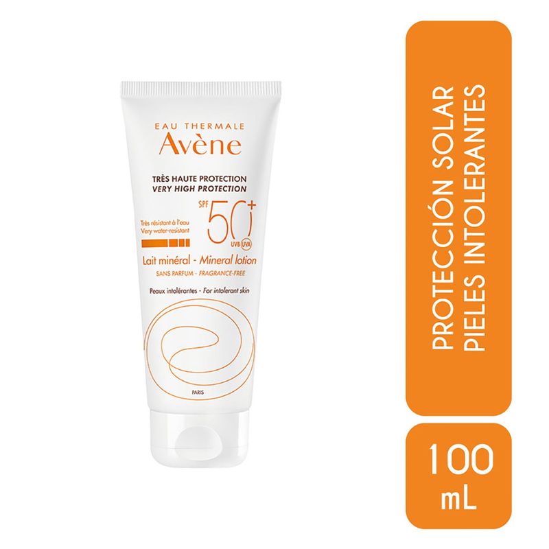 AVENE - Protector Solar Leche Spf 50+ Avene 100 mL