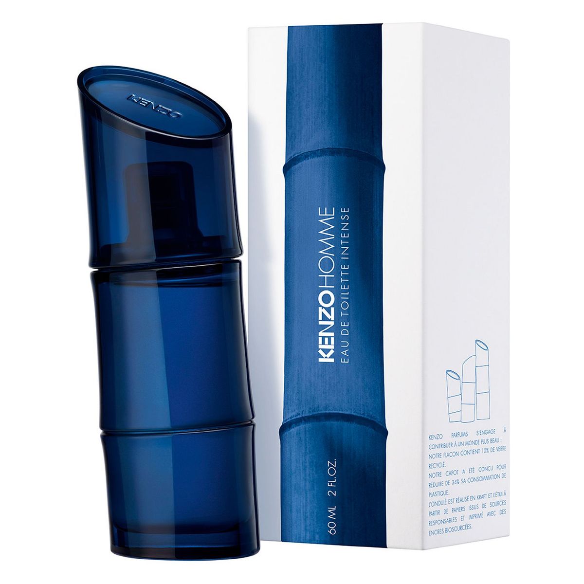 KENZO - Perfume Hombre Kenzo Homme Eau de Toilette Intense 60ml 