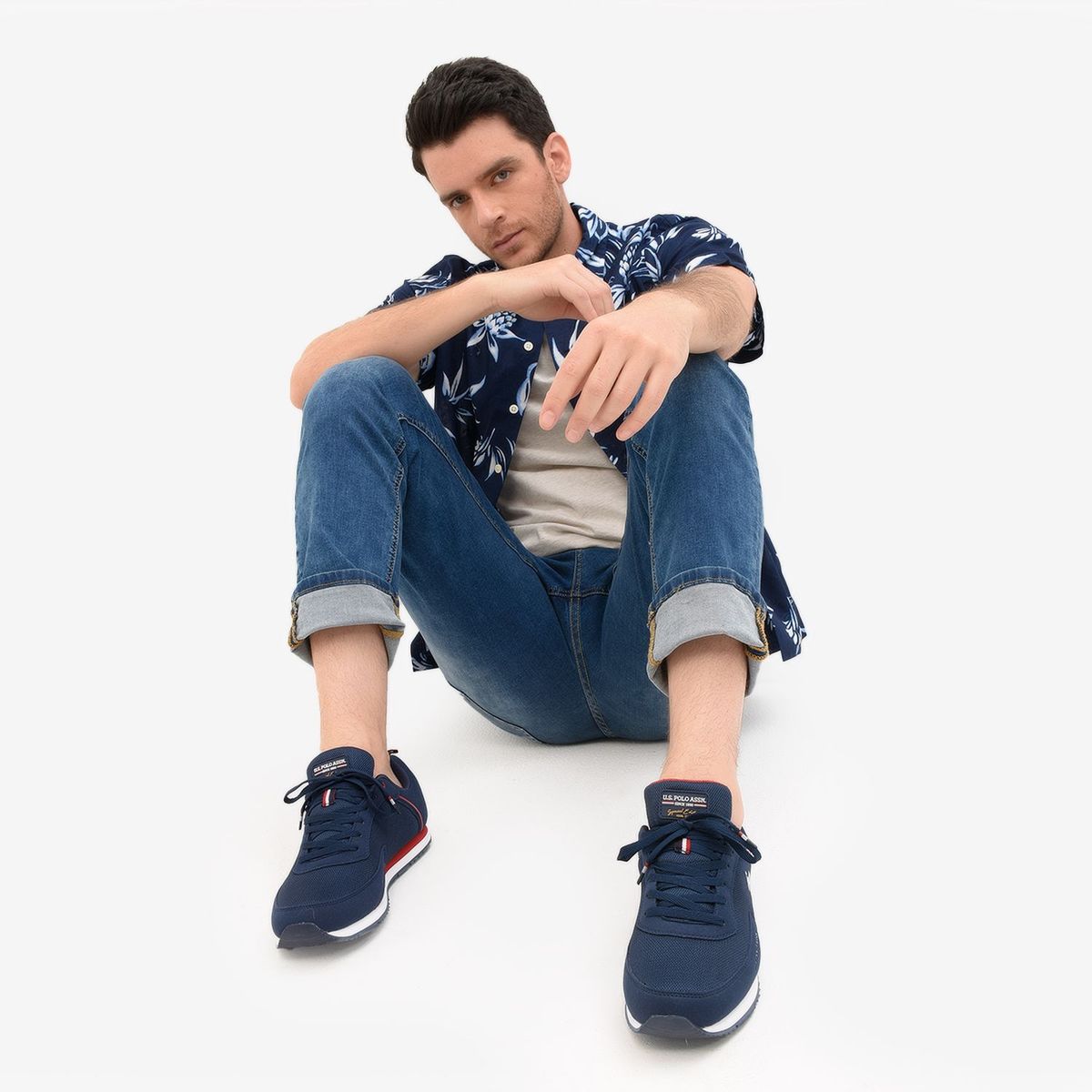 US POLO ASSN - Tenis Us Polo Hombre Moda 20-5155