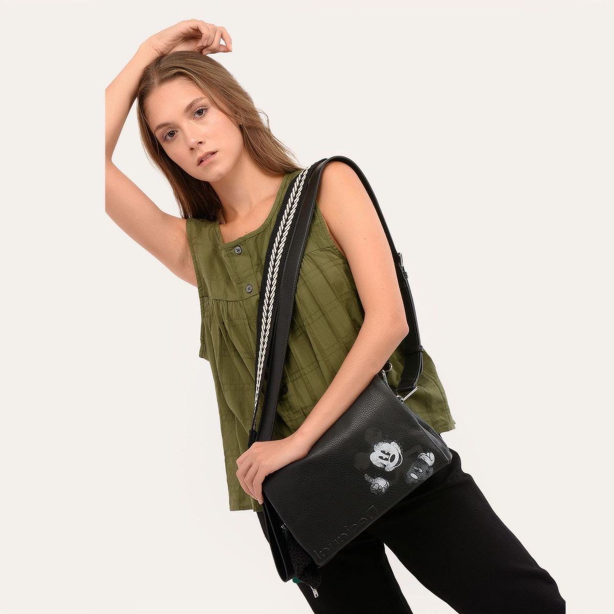 DESIGUAL - Bolso Desigual Cruzado Mickey