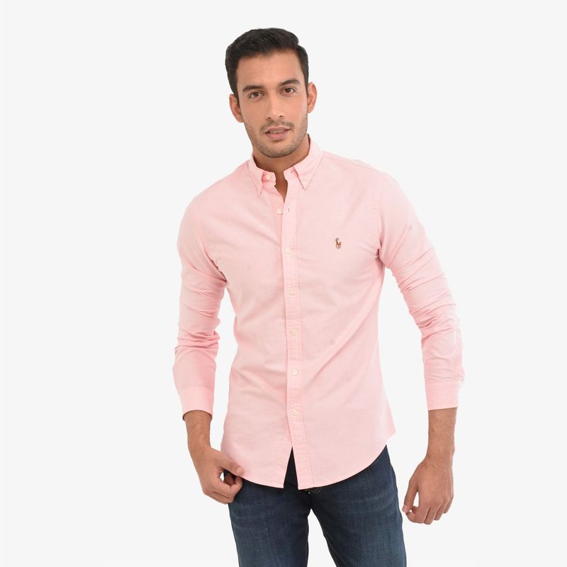POLO RALPH LAUREN - Camisa Hombre Manga larga Slim Polo Ralph Lauren