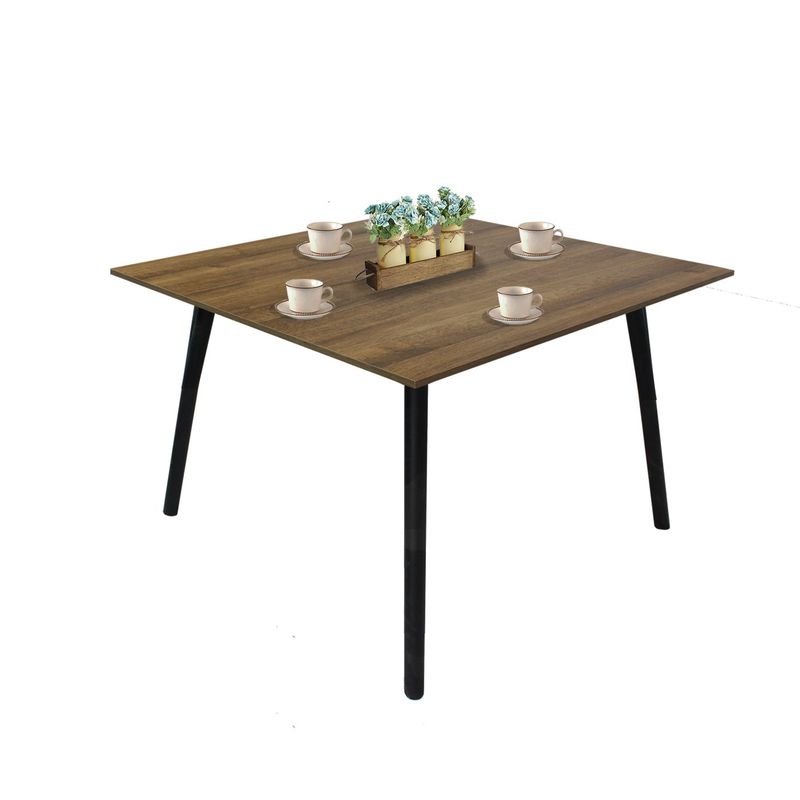 DKO DESIGN - Mesa de Comedor Moderna para 4 Pesonas en Melamina Cuadrada DKO Design
