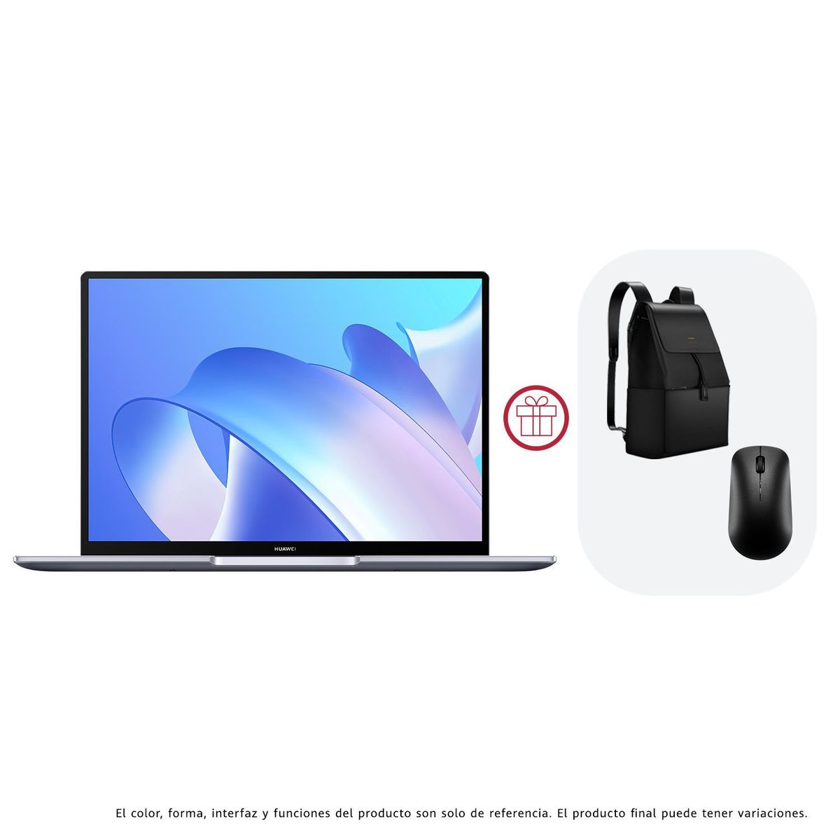 HUAWEI - Portatil Matebook 14 Huawei |AMD Ryzen 7 |8GB de RAM|512GB SSD de Almacenamiento|Windows 10 |Pantalla 14 Pulgadas + Mouse y Maleta | AMD RyzenTM 7 4800H | Incluye Mouse y Morral |Computador Portatil