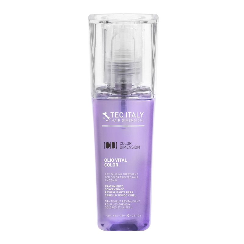 TEC ITALY - Aceite Capilar Tec Italy Olio Revitalizante Cabello Teñido 125 ml 