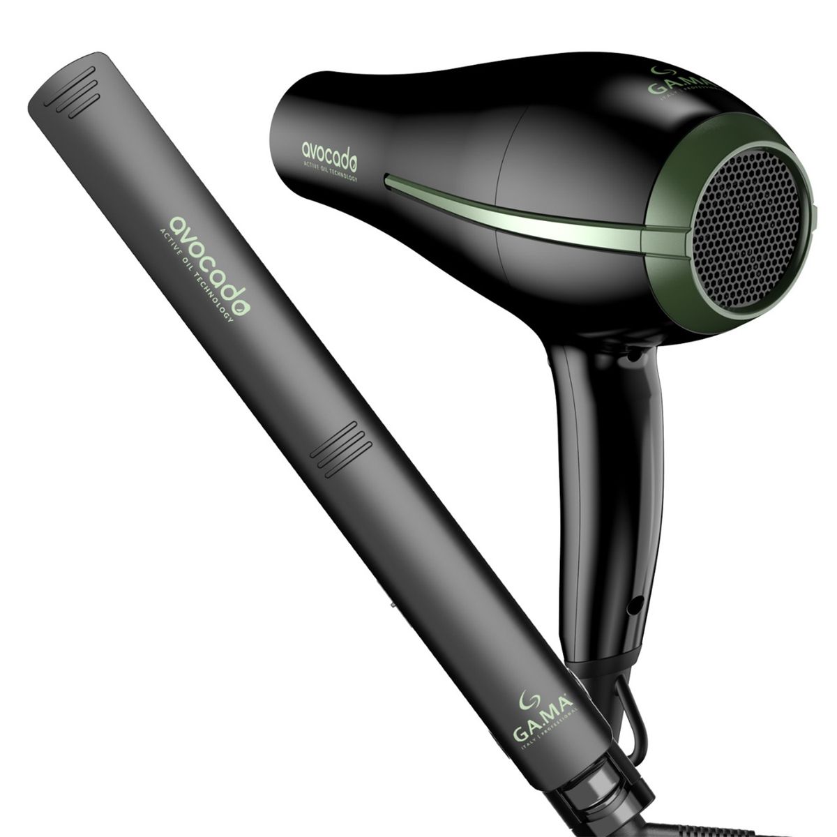 GAMA - Combo Secador + Plancha Gama Aguacate 1900 W