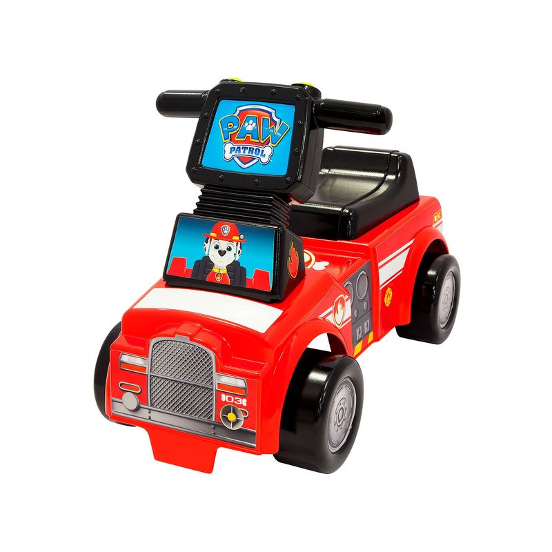 PAW PATROL - Carro Montable Paw Patrol Patrulla Canina Color Rojo