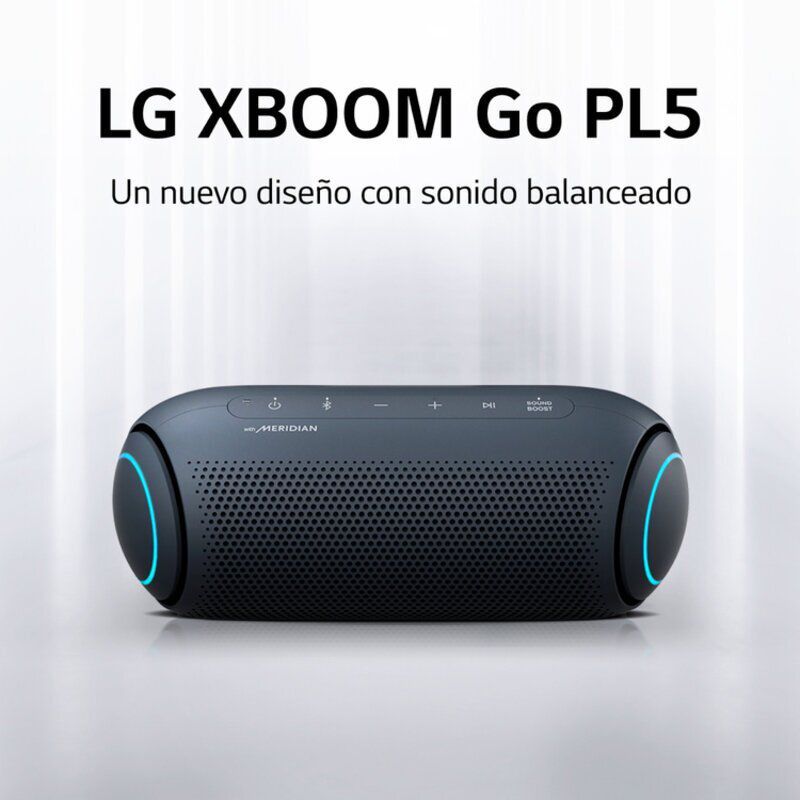 LG - Parlante lg xboom go pl5 negro