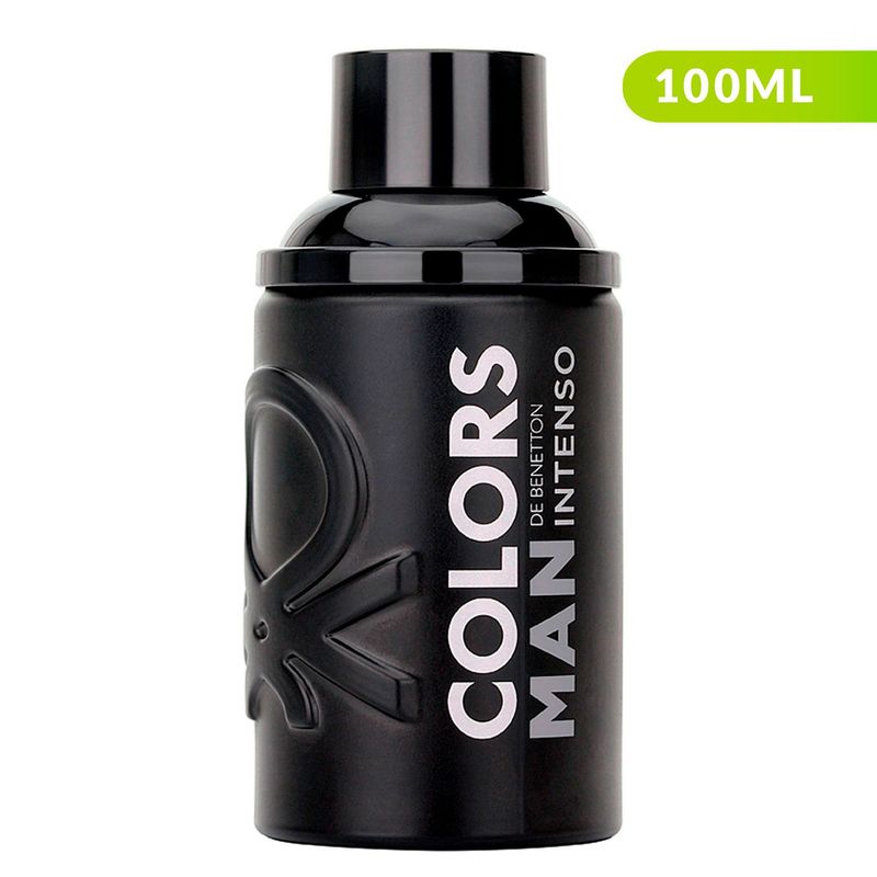 BENETTON - Perfume Hombre Benetton Colors Black Man Intenso 100 ml EDP