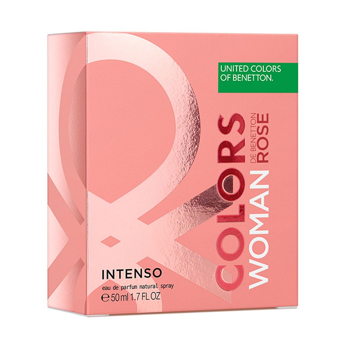 BENETTON - Perfume Mujer Benetton Colors Rose Woman Intenso 50 ml Eau de parfum 
