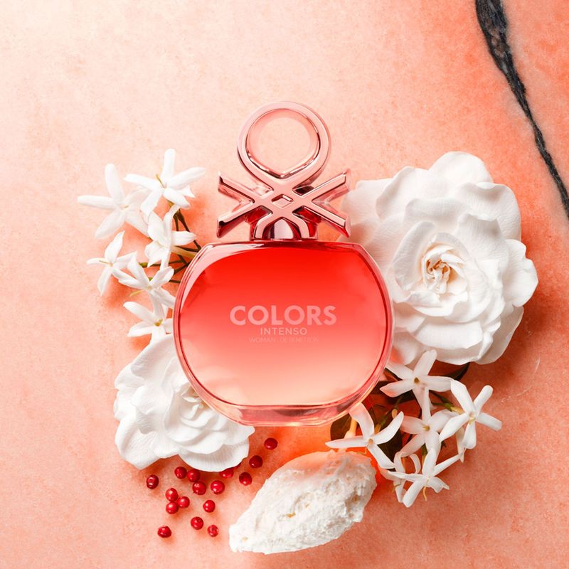 "Perfume Mujer Benetton Colors Rose Woman Intenso 80 ml EDP"