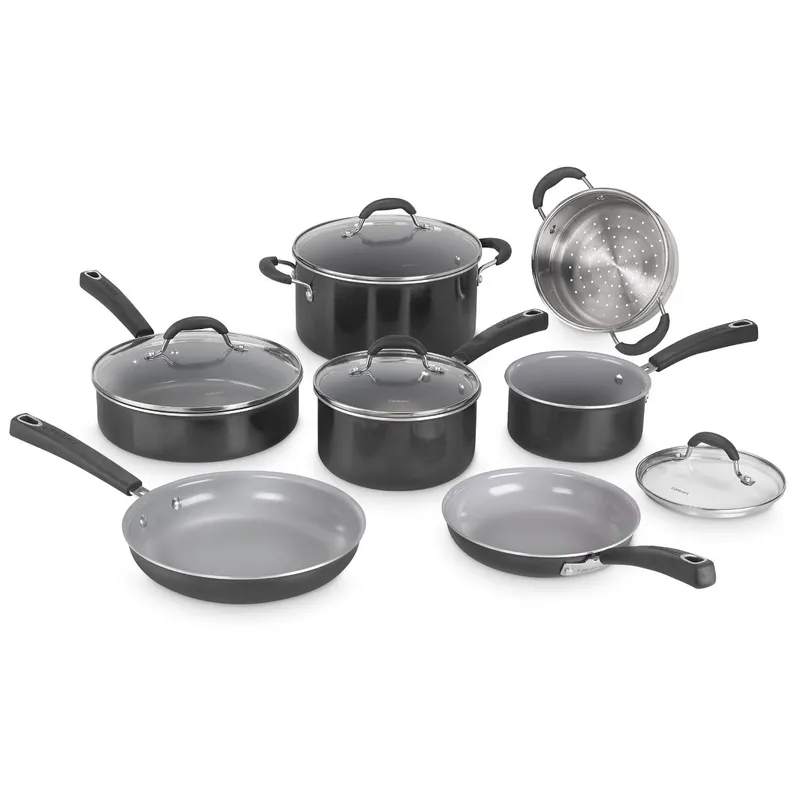 CUISINART - Juego de Ollas Cuisinart Cerámica 11 Piezas