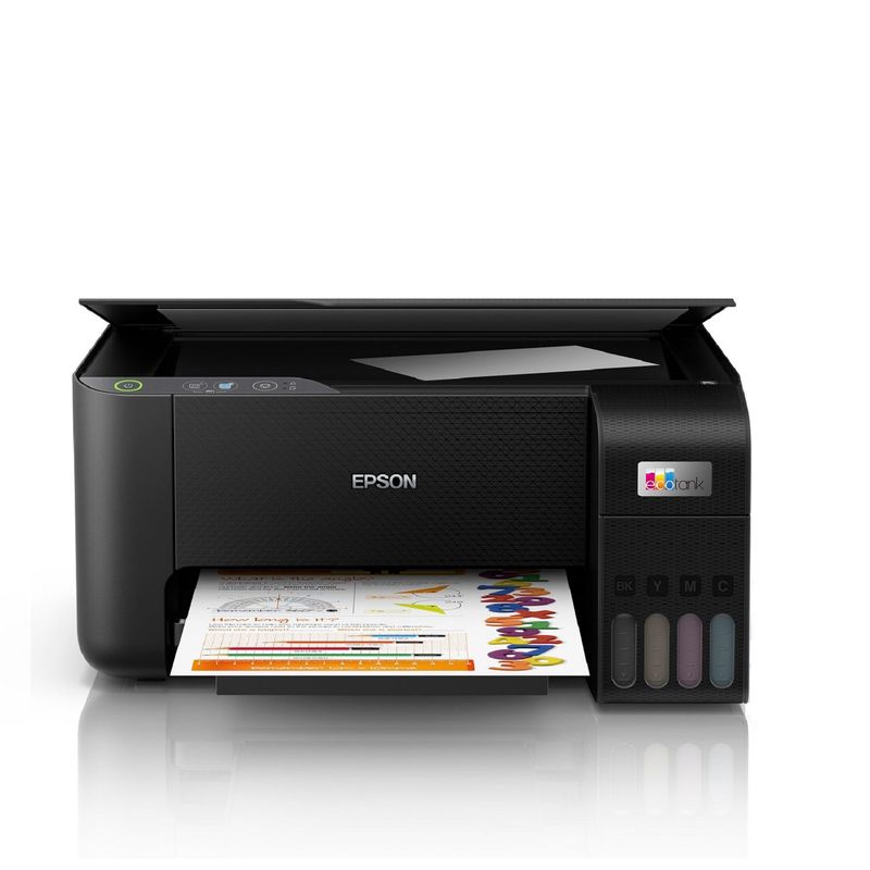 EPSON - Impresora Multifuncional Epson L3210 Conexión Alambrica a Color con Carga Continúa Compatible con Windows escaner y copiadora