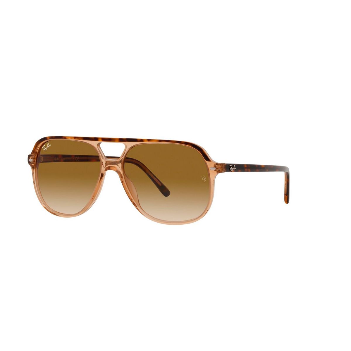RAY BAN - Gafas de sol Ray Ban RB2198 Unisex Marco Havana On Transparent Brown Lente Clear Gradient Brown