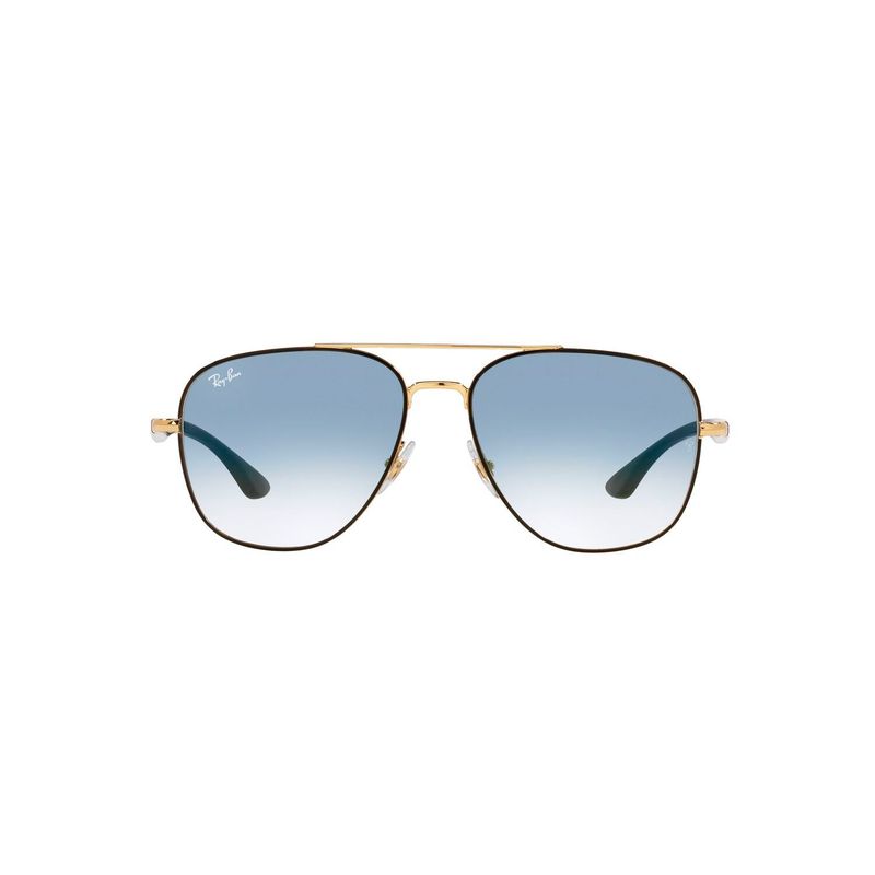 RAY BAN - Gafas de sol Ray Ban RB3683 Unisex Marco Black On Arista Lente Clear Gradient Blue