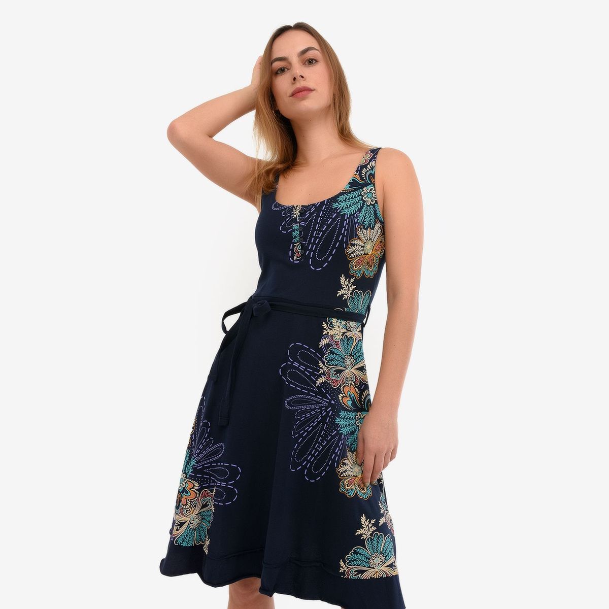 DESIGUAL - Vestido Corto Desigual