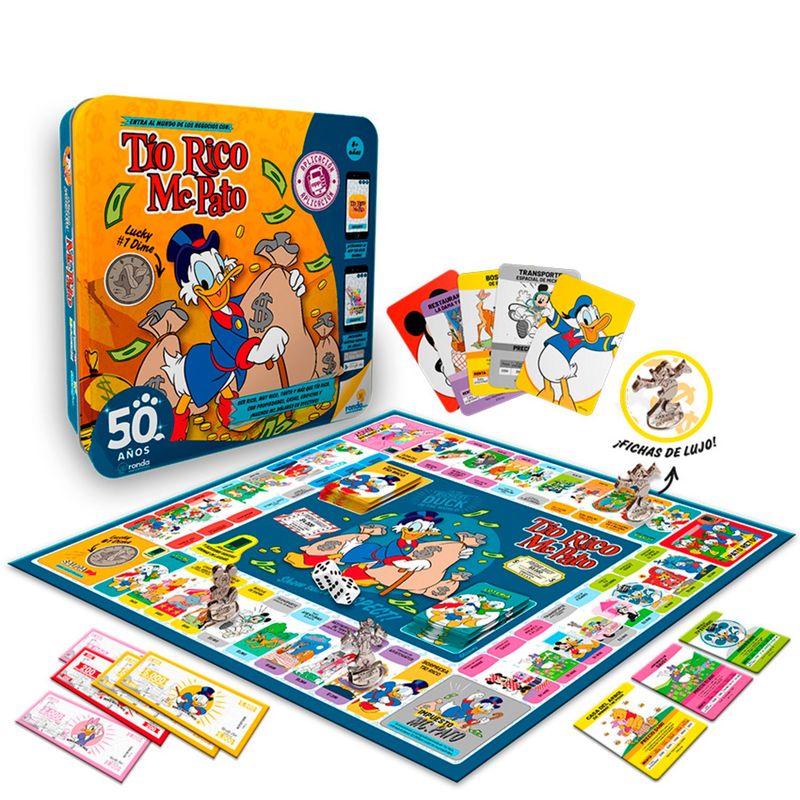 RONDA - Juego de Mesa Ronda Tio Rico Premium Lata