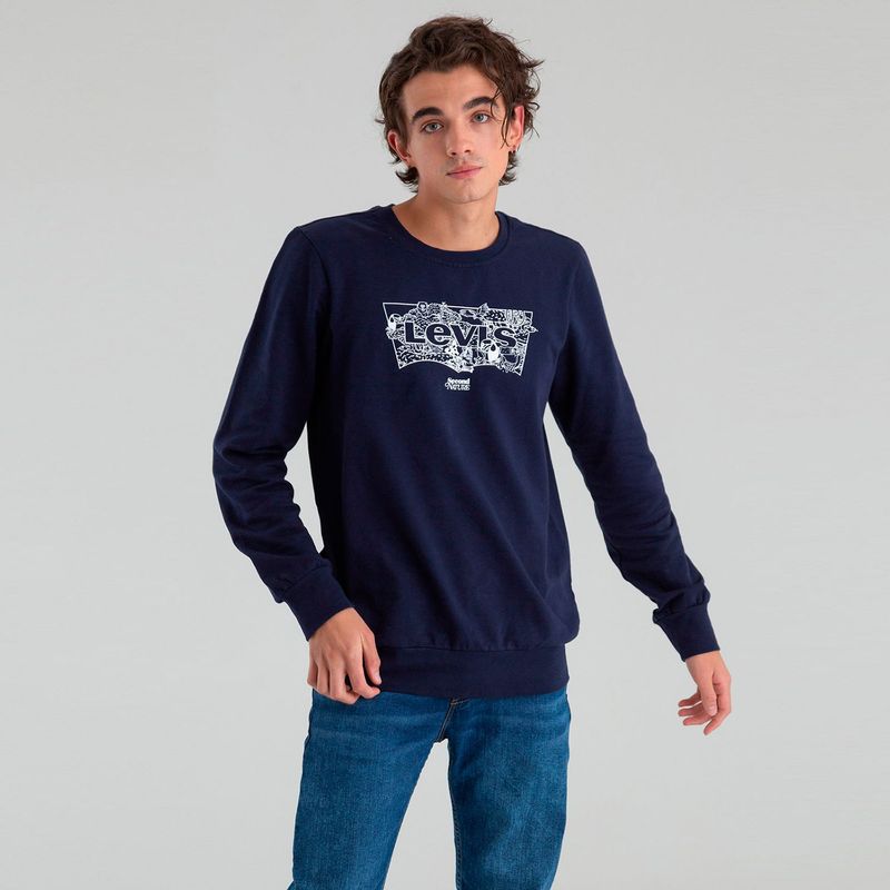 LEVIS - Camiseta Hombre Manga Larga Levis