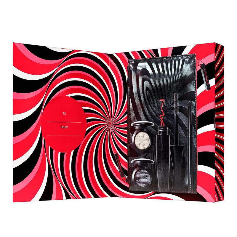 MAC COSMETICS - Sombra de ojos Now You See Me Extra Dimension Eye Kit - Smoky MAC : Incluye Extra Dimension Eye Shadow, Technakohl Liner, In Extreme Dimension 3D Black Lash