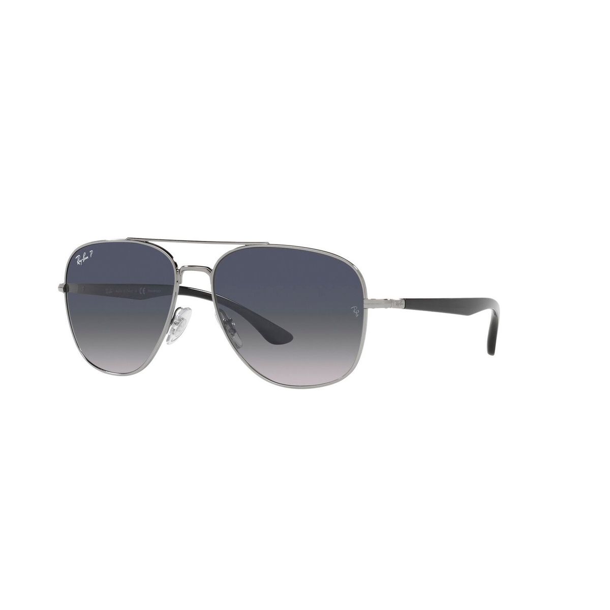 RAY BAN - Gafas de sol Ray Ban RB3683 Unisex Marco Gunmetal Lente Blue Gradient Polar