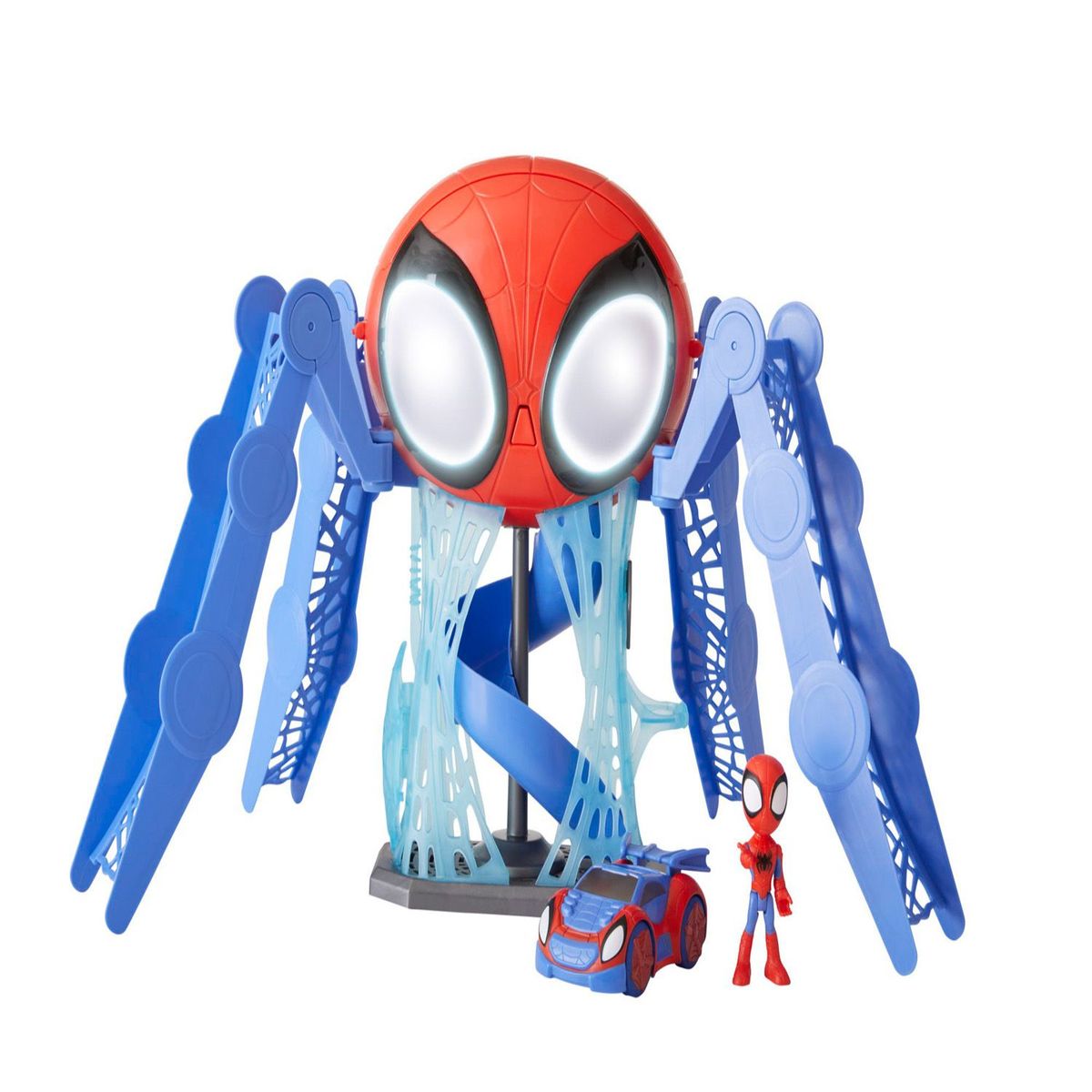MARVEL - Figura de Acción Spidey And His Amazing Friends Aracnocuartel. 0% de interés a 3, 6  o 12 cuotas pagando con tu CMR