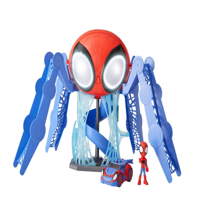 MARVEL - Figura de Acción Spidey And His Amazing Friends Aracnocuartel. 0% de interés a 3, 6  o 12 cuotas pagando con tu CMR