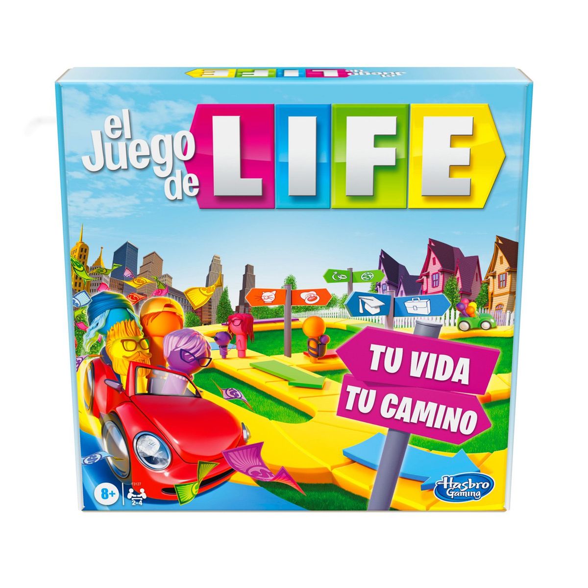 HASBRO - Juego de mesa El juego de la Vida