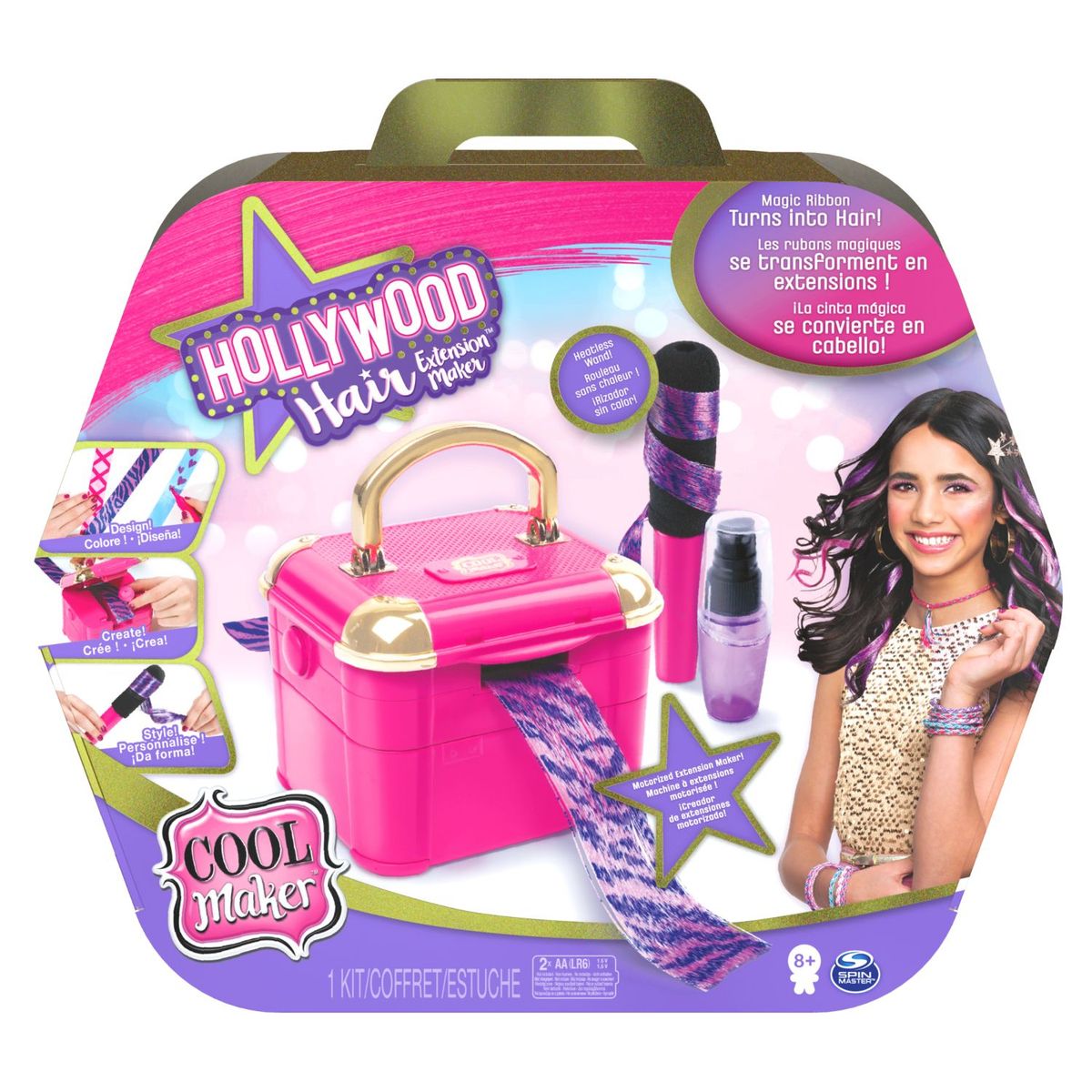  - Centro de Actividad Cool Maker Hollywood Hair Studio Kit