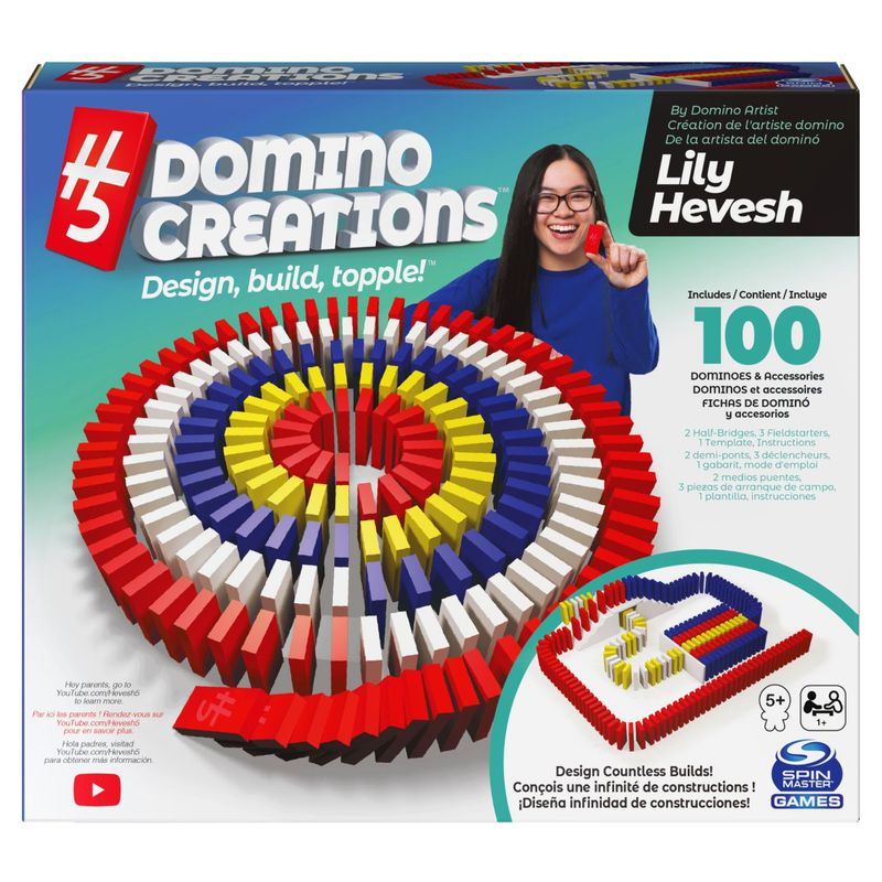SPIN MASTER - Juego de mesa Domino Creations