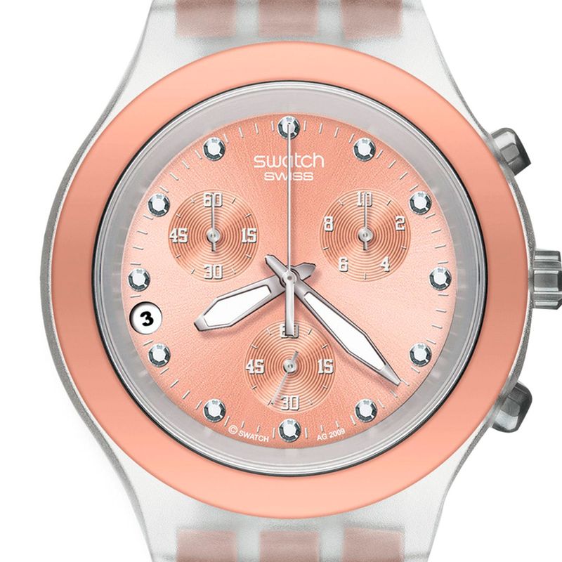 SWATCH - Reloj SVCK4047AG Full Bollded Caramel