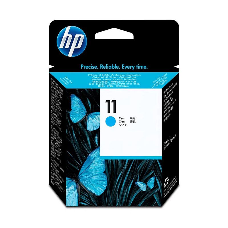 HEWLETT PACKARD - Cartucho de tinta hp 11 cian original (c4811a)