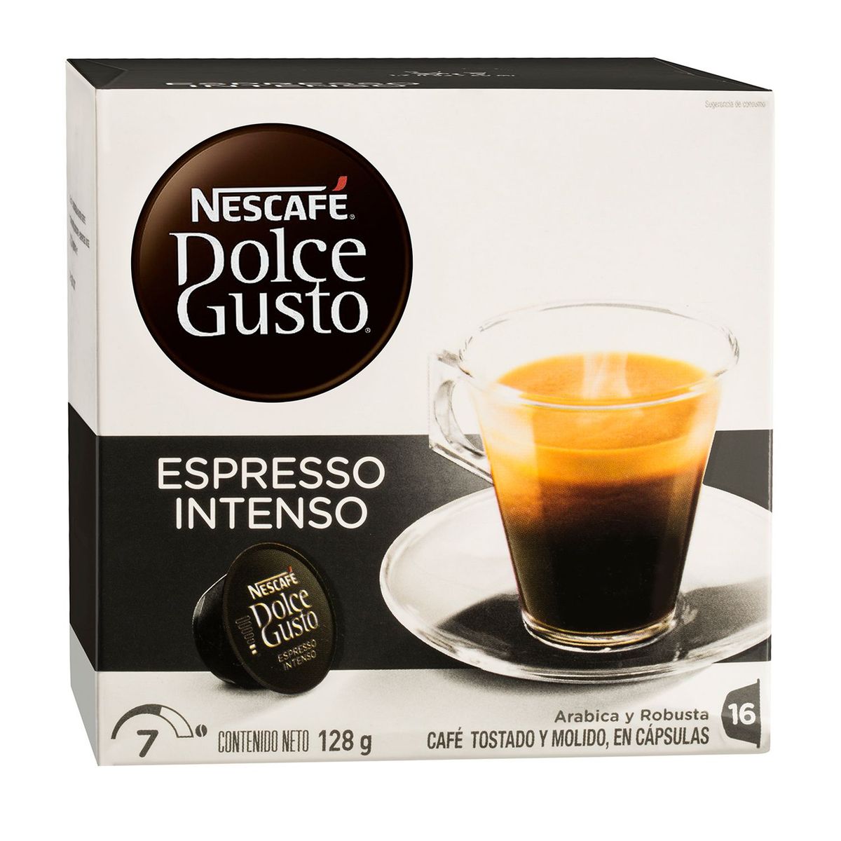 DOLCE GUSTO - Cápsula Espresso Intenso 16 Cápsulas