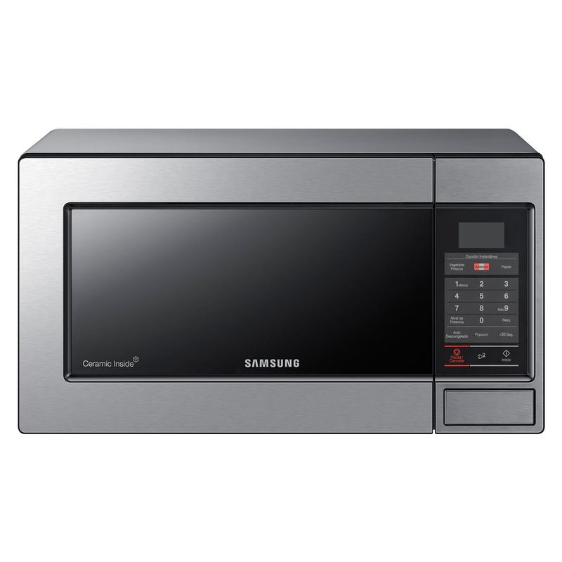 SAMSUNG - Horno Microondas 22 lt AME83M/XAP Plateado 