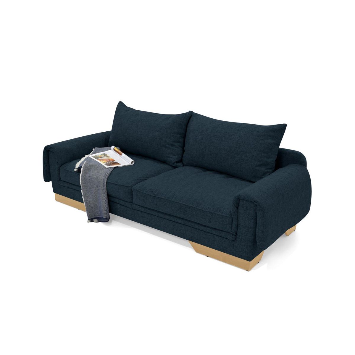 MICA - Sofá Daytona 3 Puestos Tela Mica - Mueble