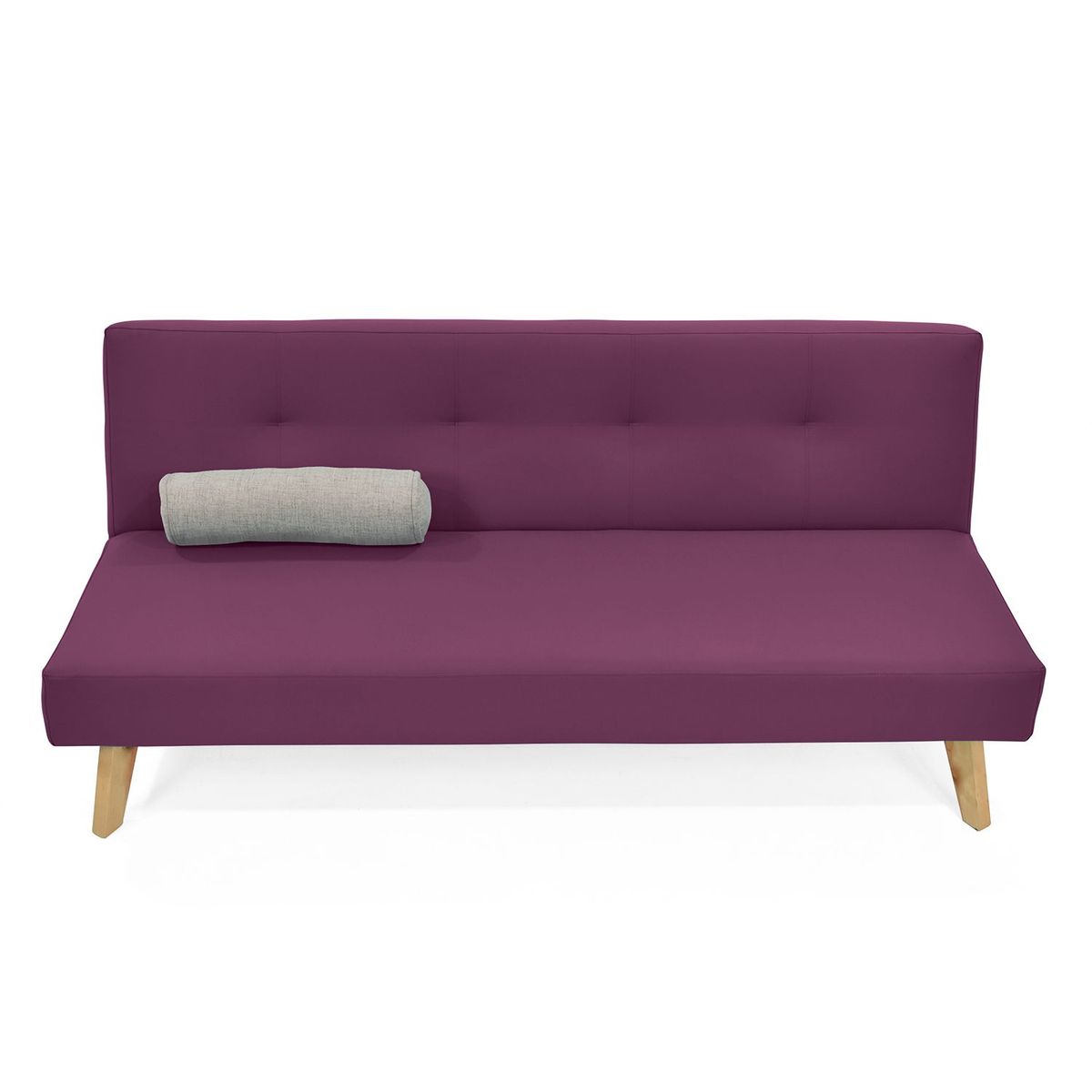 MICA - Futón Lumas 3 puestos Cuerina - Mueble - Mueble