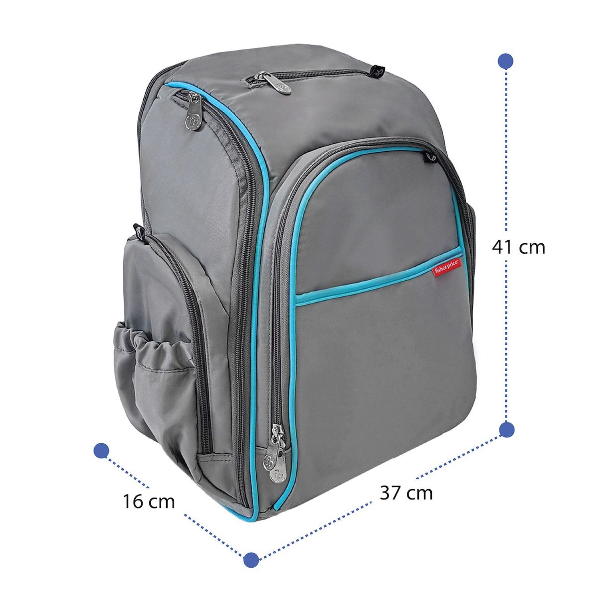 FISHER - Pañalera Unisex Fisher Price de hombro DFP9002