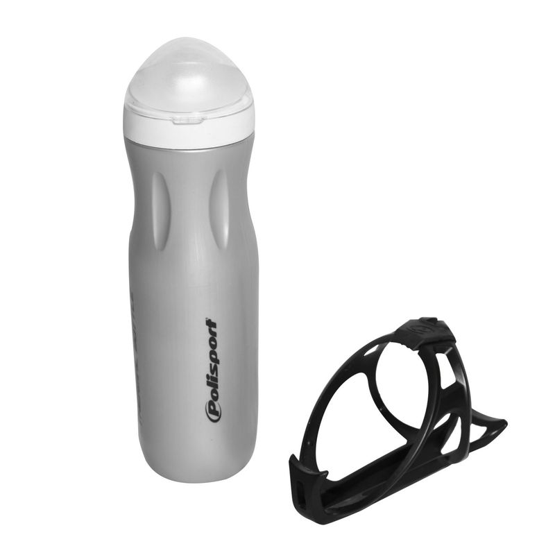 POLISPORT - Botella Termica Gris