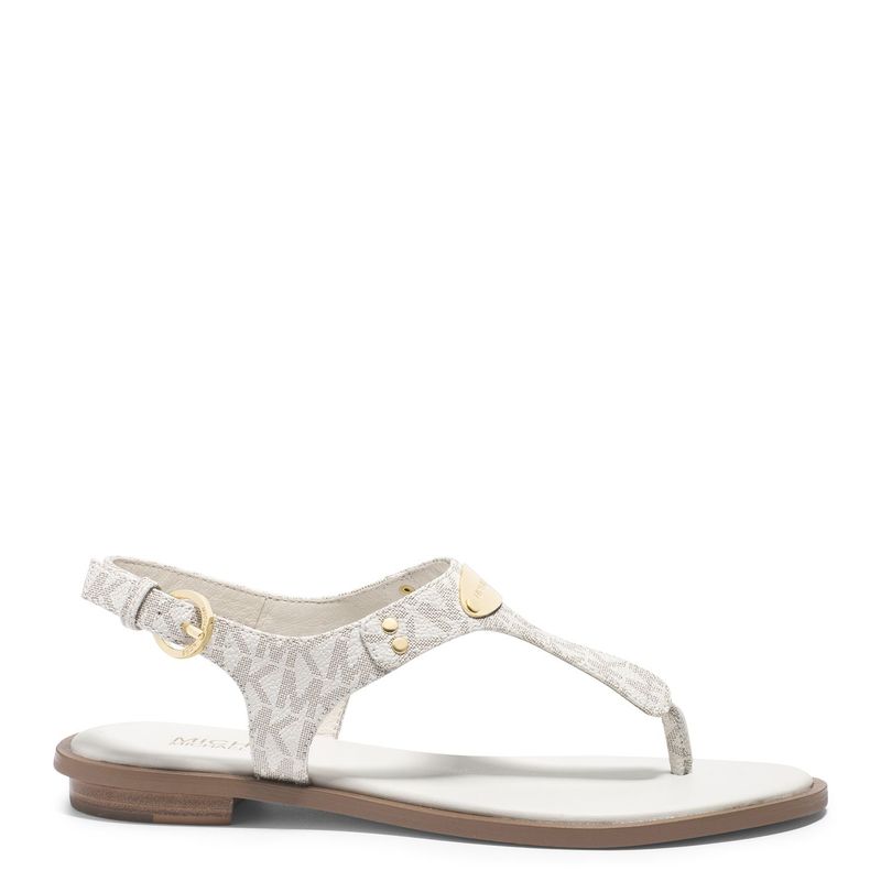 MICHAEL KORS - Sandalias para Mujer planas Sandalias Michael Kors blancas de moda para mujer