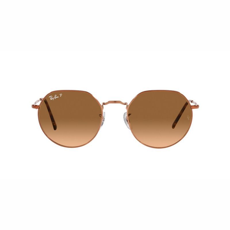 RAY BAN - Gafas de sol Ray Ban RB3565 Unisex Marco Medium Copper Lente Gradient Brown Polar